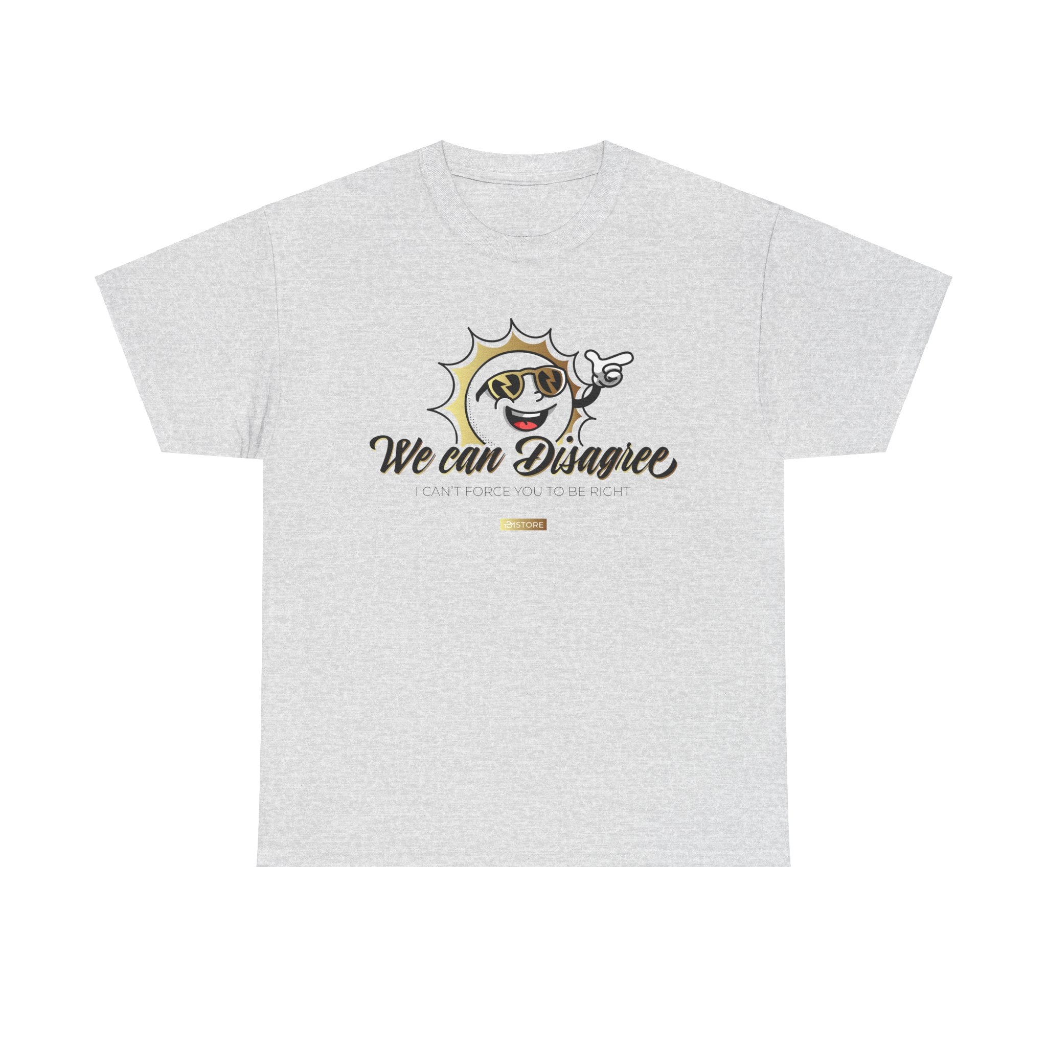 We Can Disagree Unisex Heavy Cotton Tee - TBM