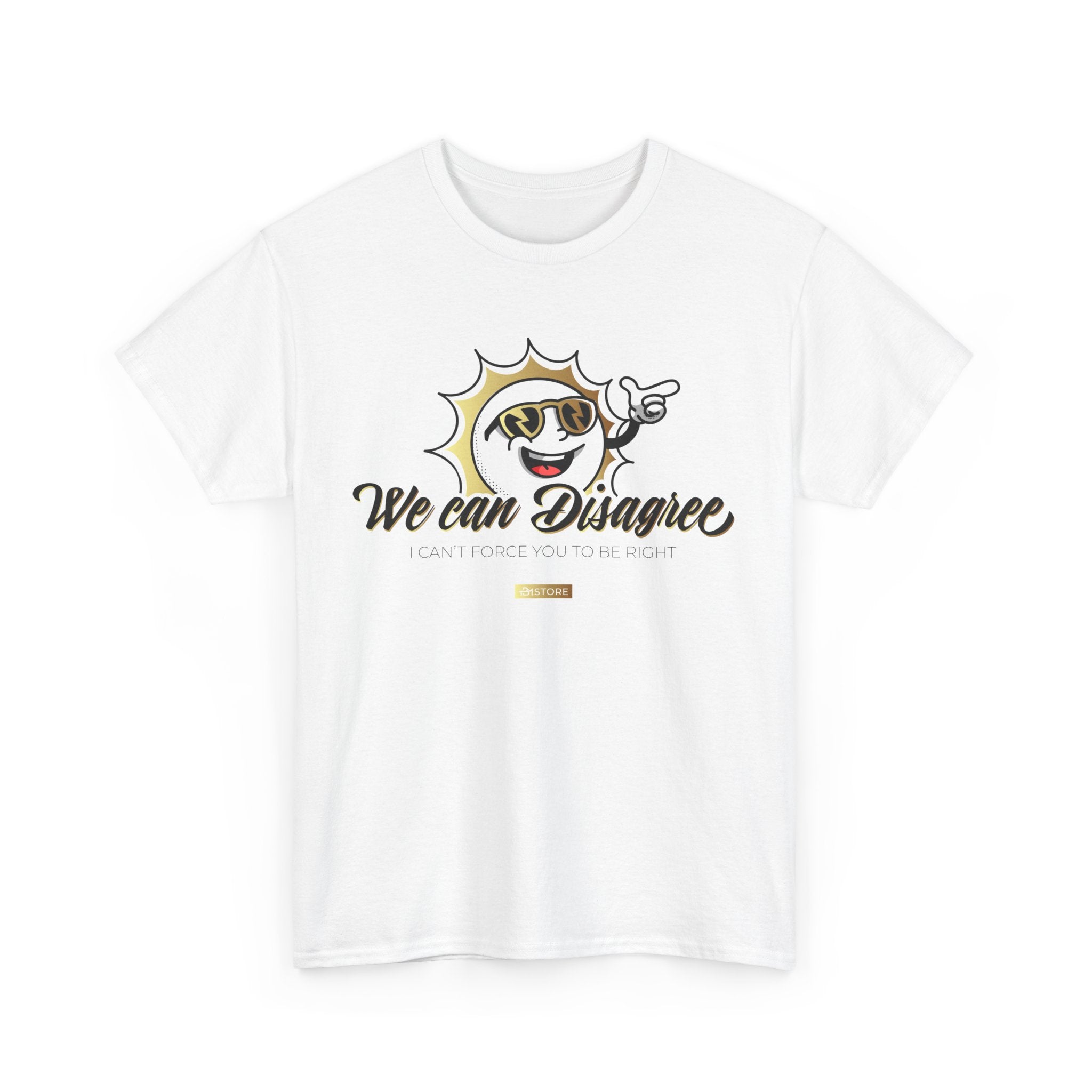 We Can Disagree Unisex Heavy Cotton Tee - TBM