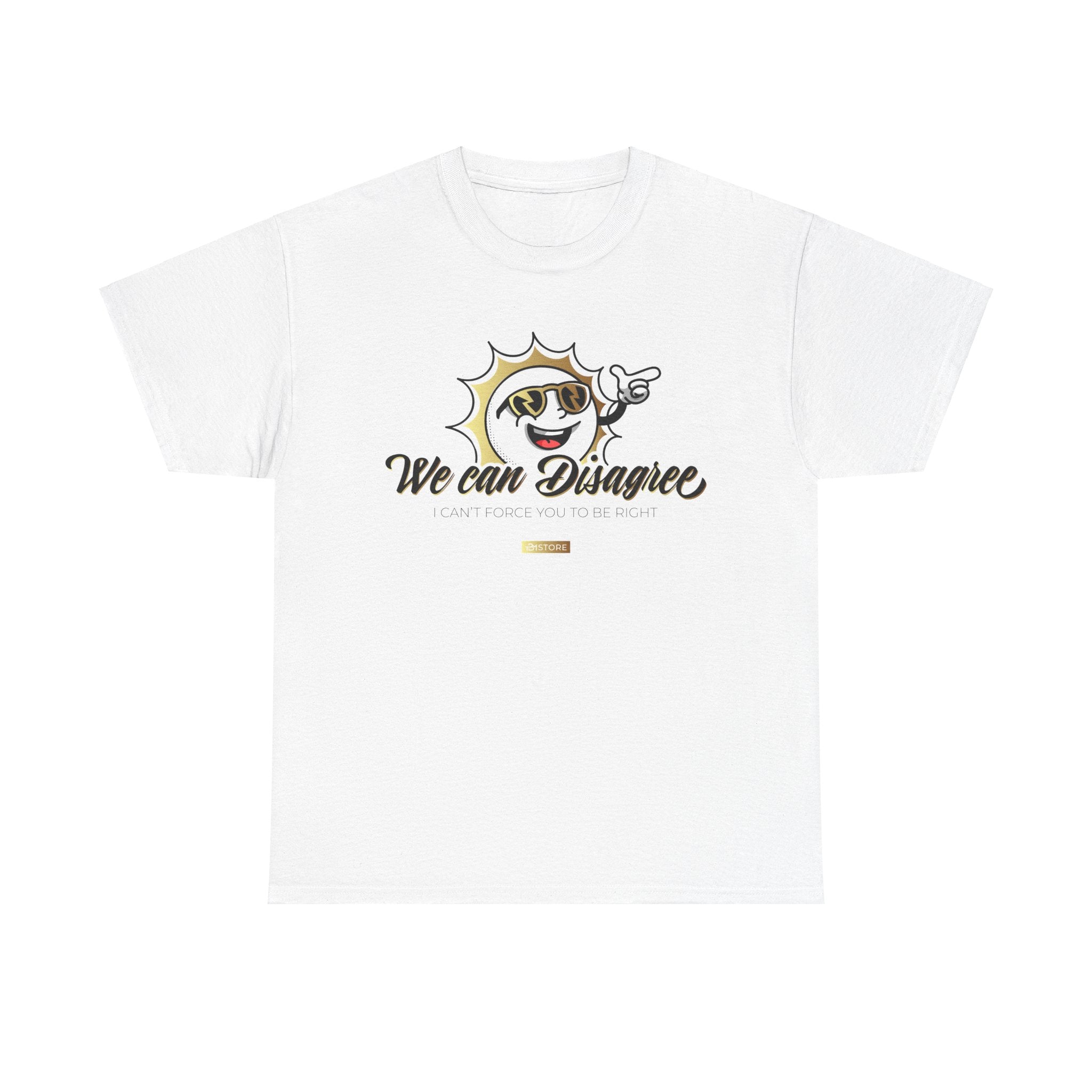 We Can Disagree Unisex Heavy Cotton Tee - TBM