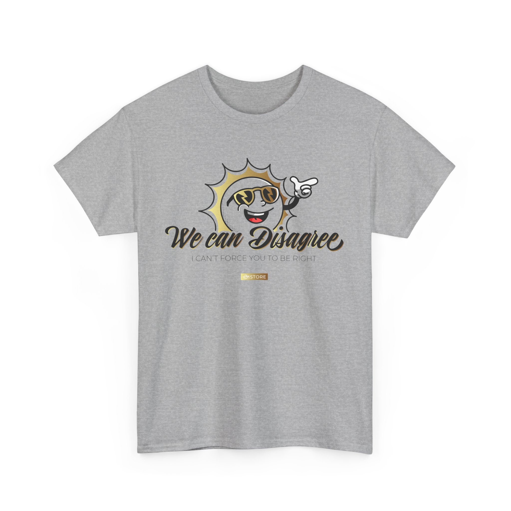 We Can Disagree Unisex Heavy Cotton Tee - TBM