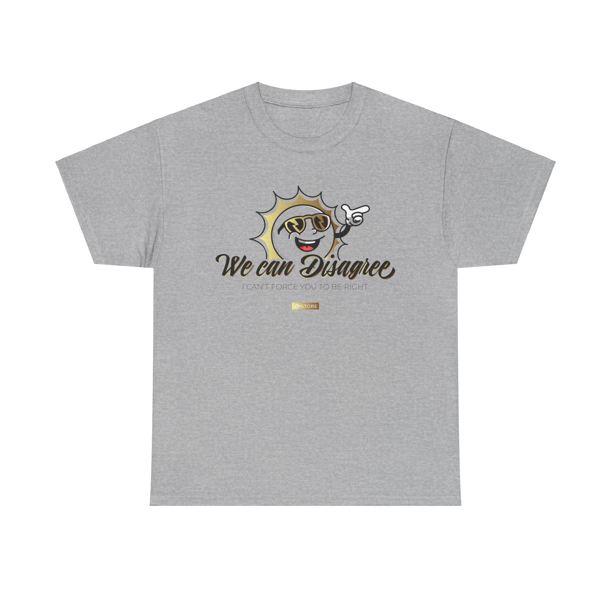 We Can Disagree Unisex Heavy Cotton Tee - TBM