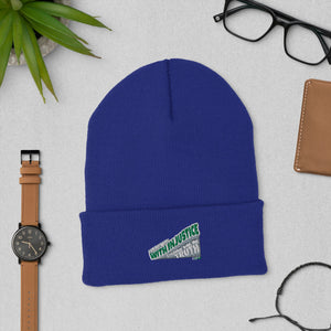 With An Injustice Cuffed Beanie - TBM