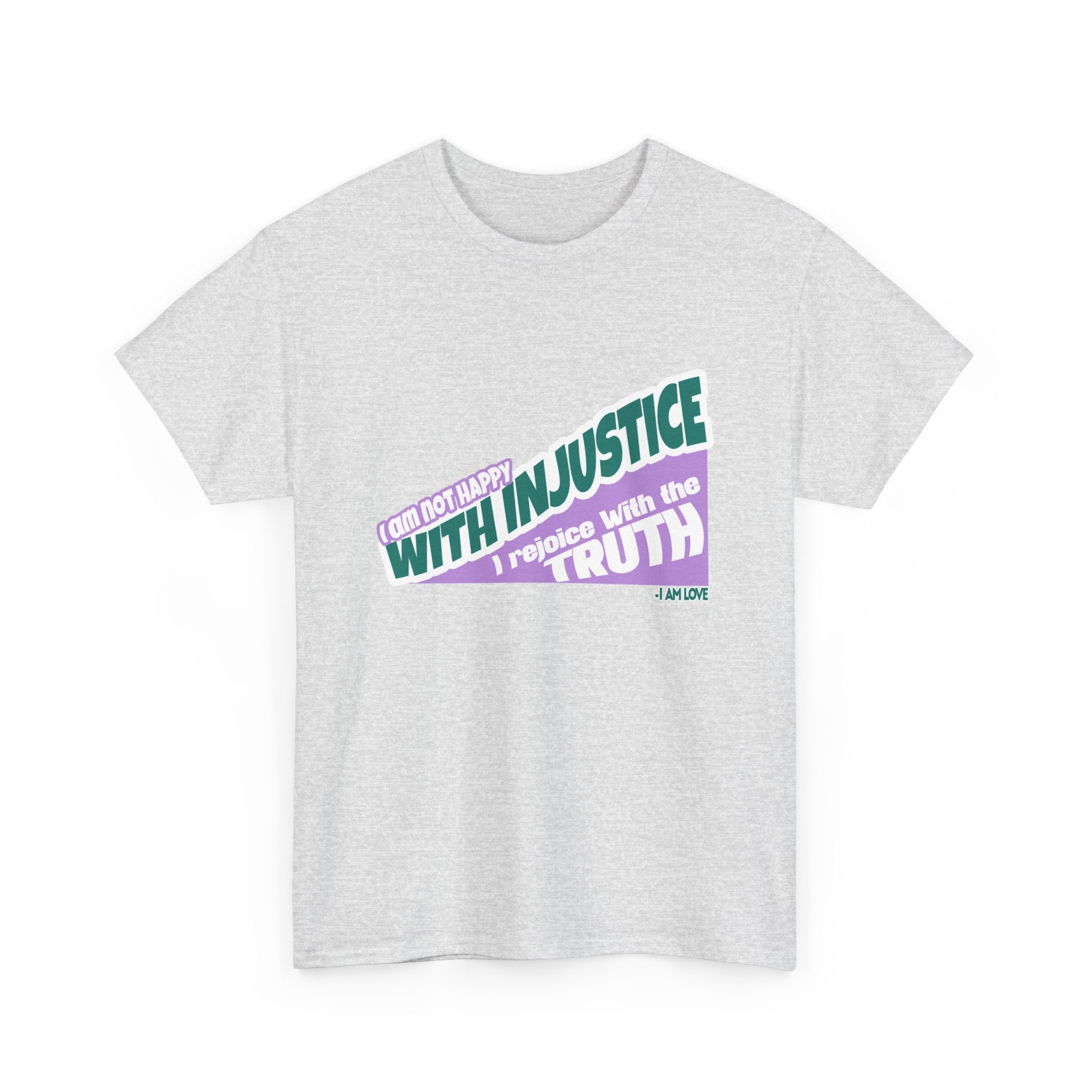 With injustice Unisex Heavy Cotton Tee - TBM