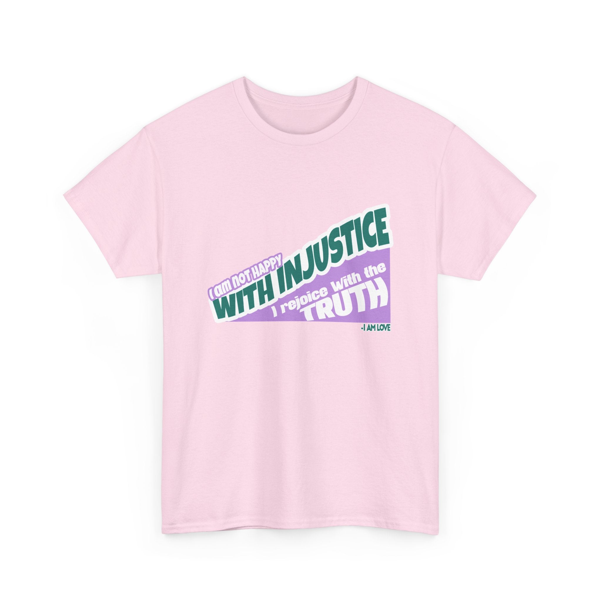 With injustice Unisex Heavy Cotton Tee - TBM