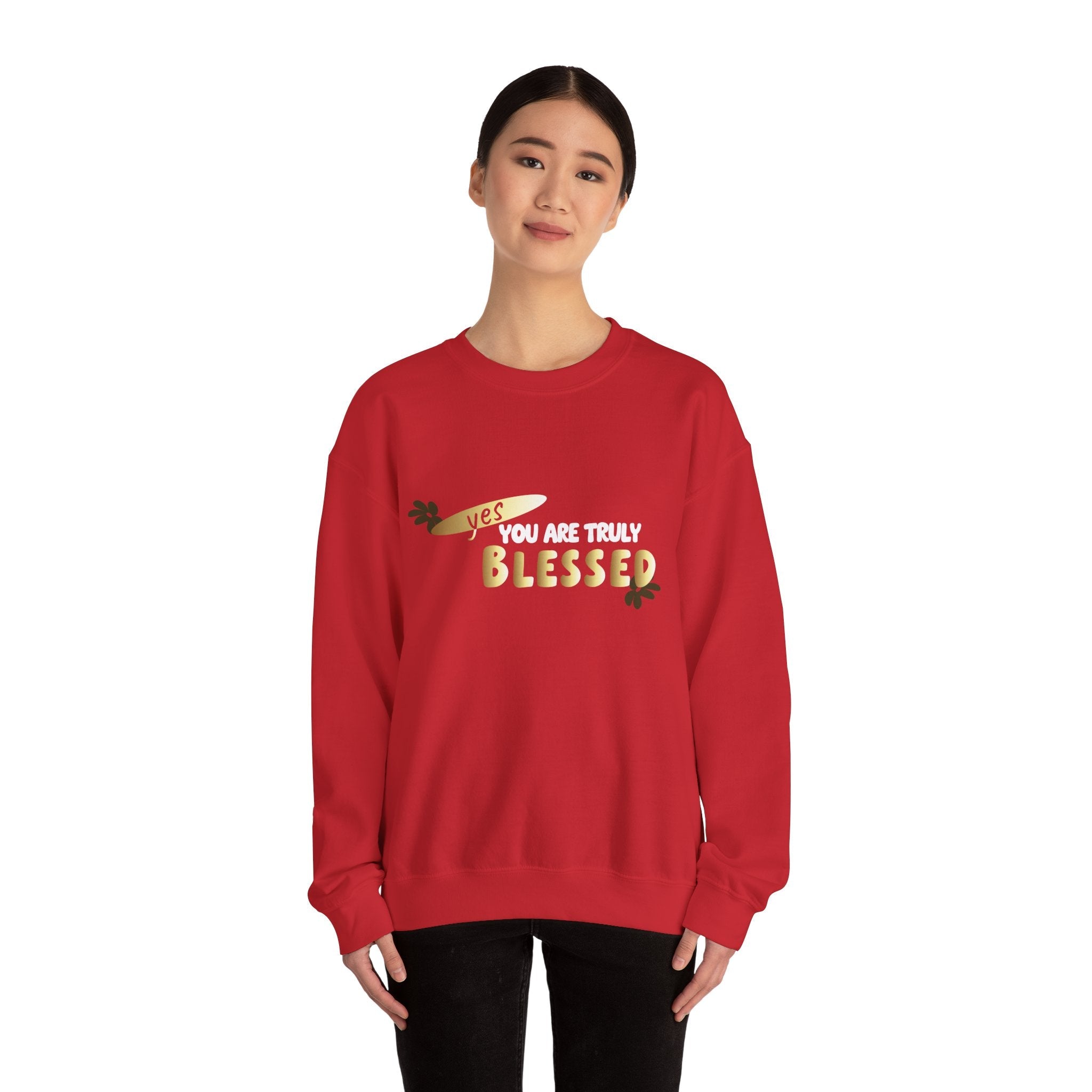 You Are Truly Blessed Unisex Heavy Blend™ Crewneck Sweatshirt - TBM