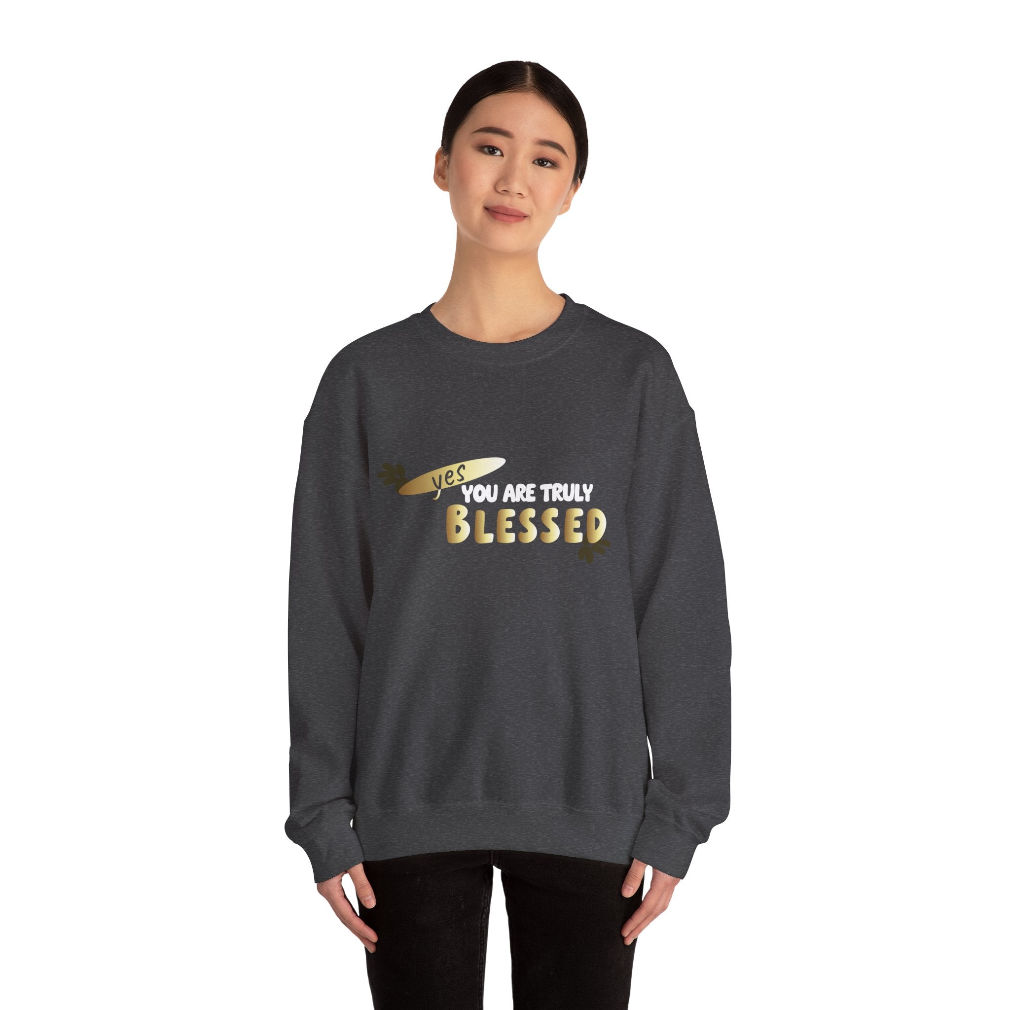 You Are Truly Blessed Unisex Heavy Blend™ Crewneck Sweatshirt - TBM