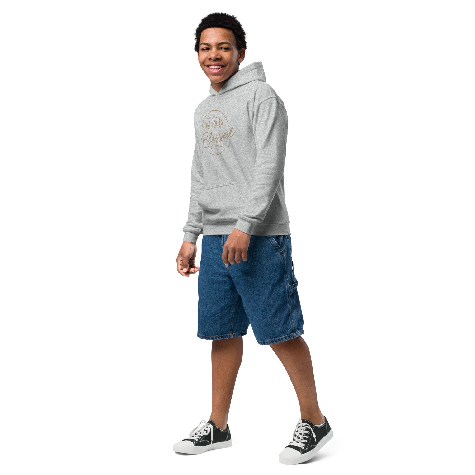 Youth heavy blend hoodie - TBM