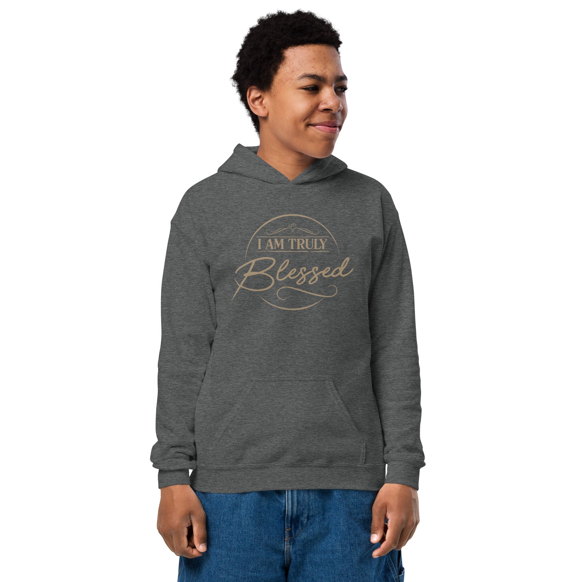 Youth heavy blend hoodie - TBM
