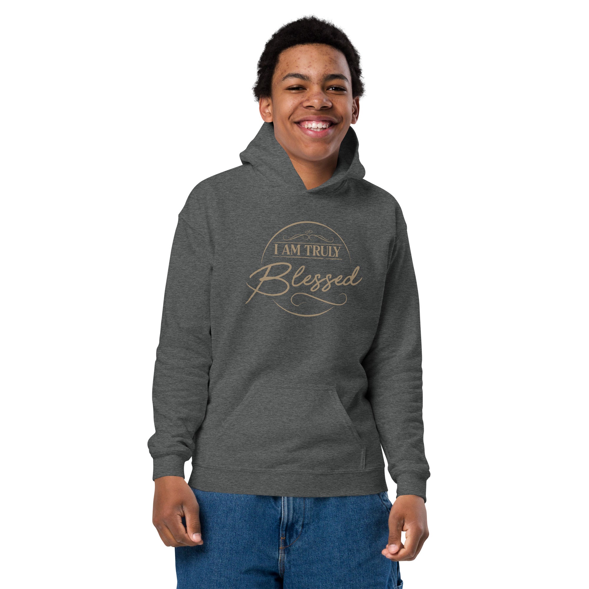 Youth heavy blend hoodie - TBM