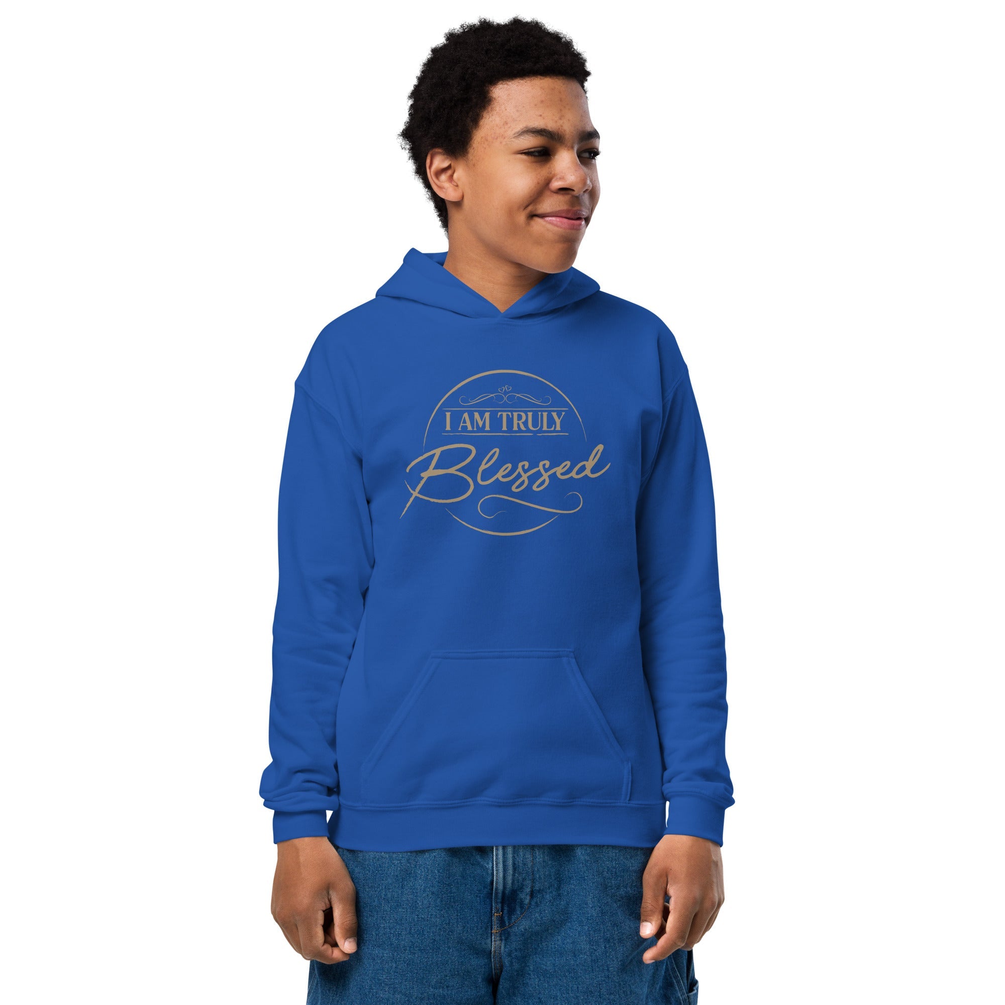 Youth heavy blend hoodie - TBM