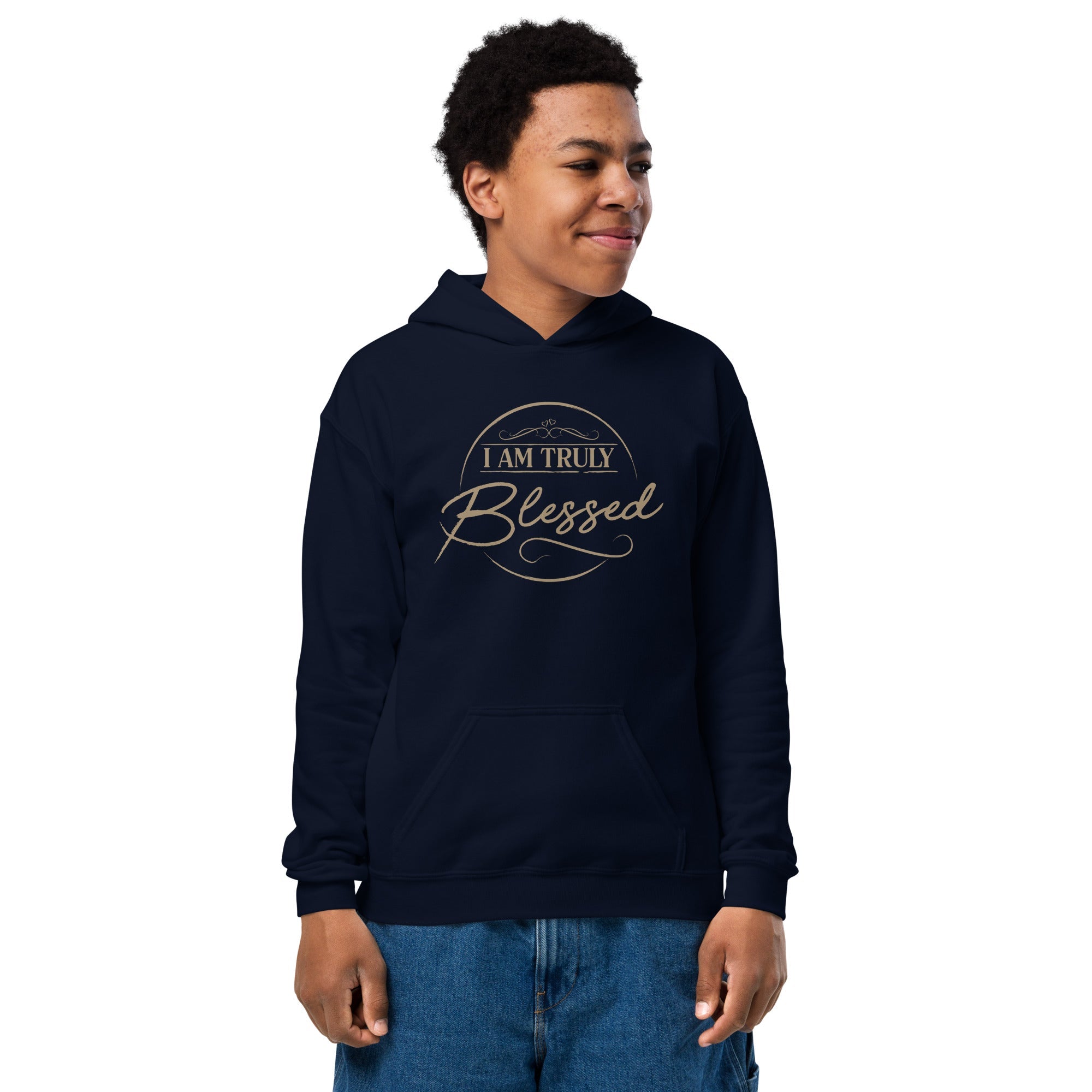 Youth heavy blend hoodie - TBM