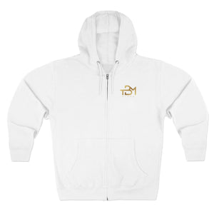 Zip Hoodie — "All Objective Reality Was Once A Subjective Reality" Minimal Logo Zip - Up - TBM
