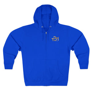 Zip Hoodie - I Keep No Record of Wrong Done to Me Retro Graphic - TBM