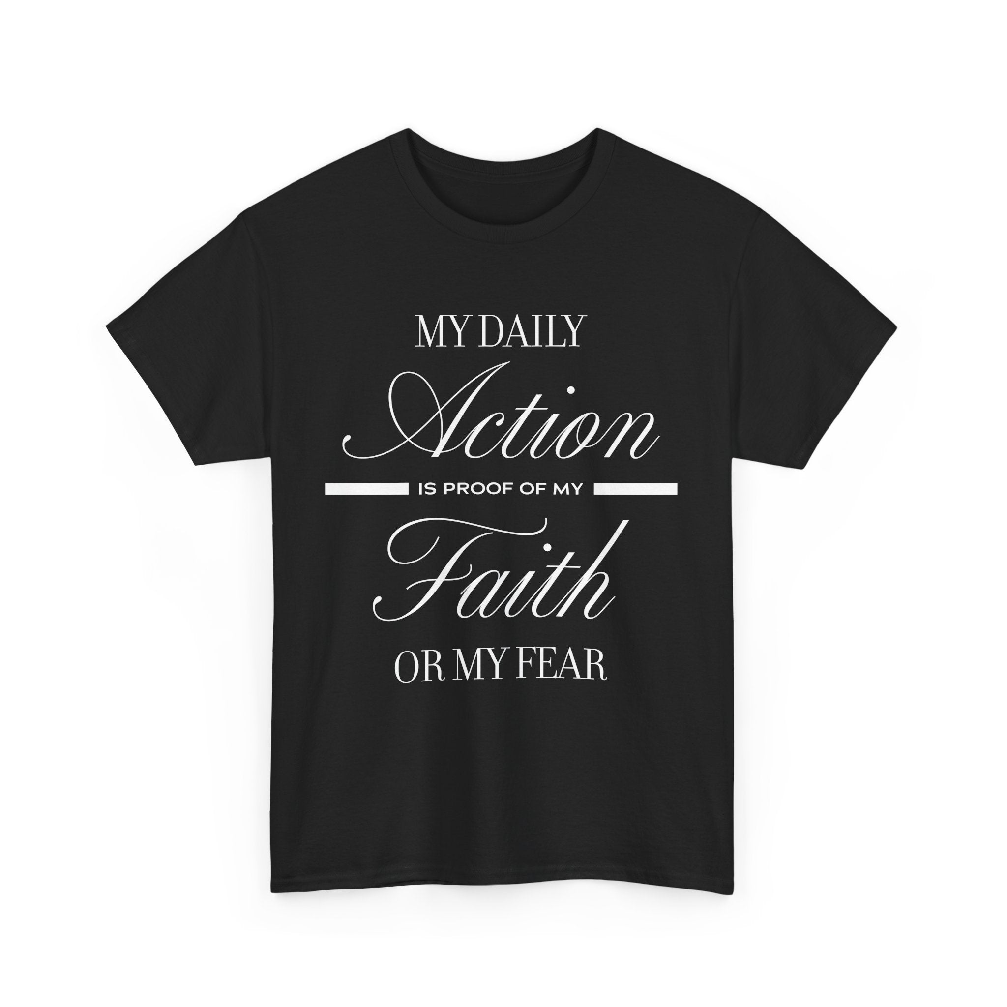 My Daily Action Unisex Heavy Cotton Tee