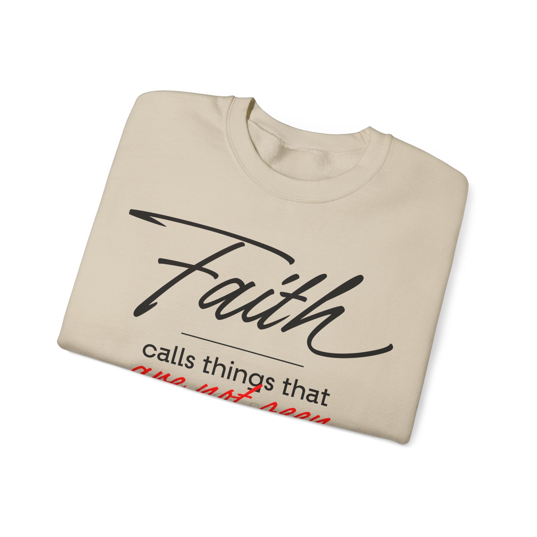 Faith Unisex Heavy Blend™ Crewneck Sweatshirt