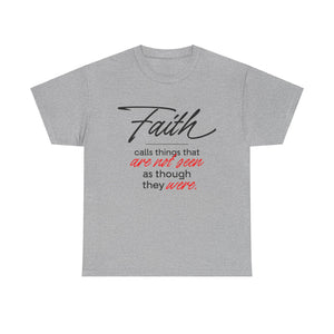 Faith Calls thing Unisex Heavy Cotton Tee
