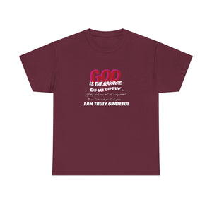 GOD is the Source Unisex Heavy Cotton Tee
