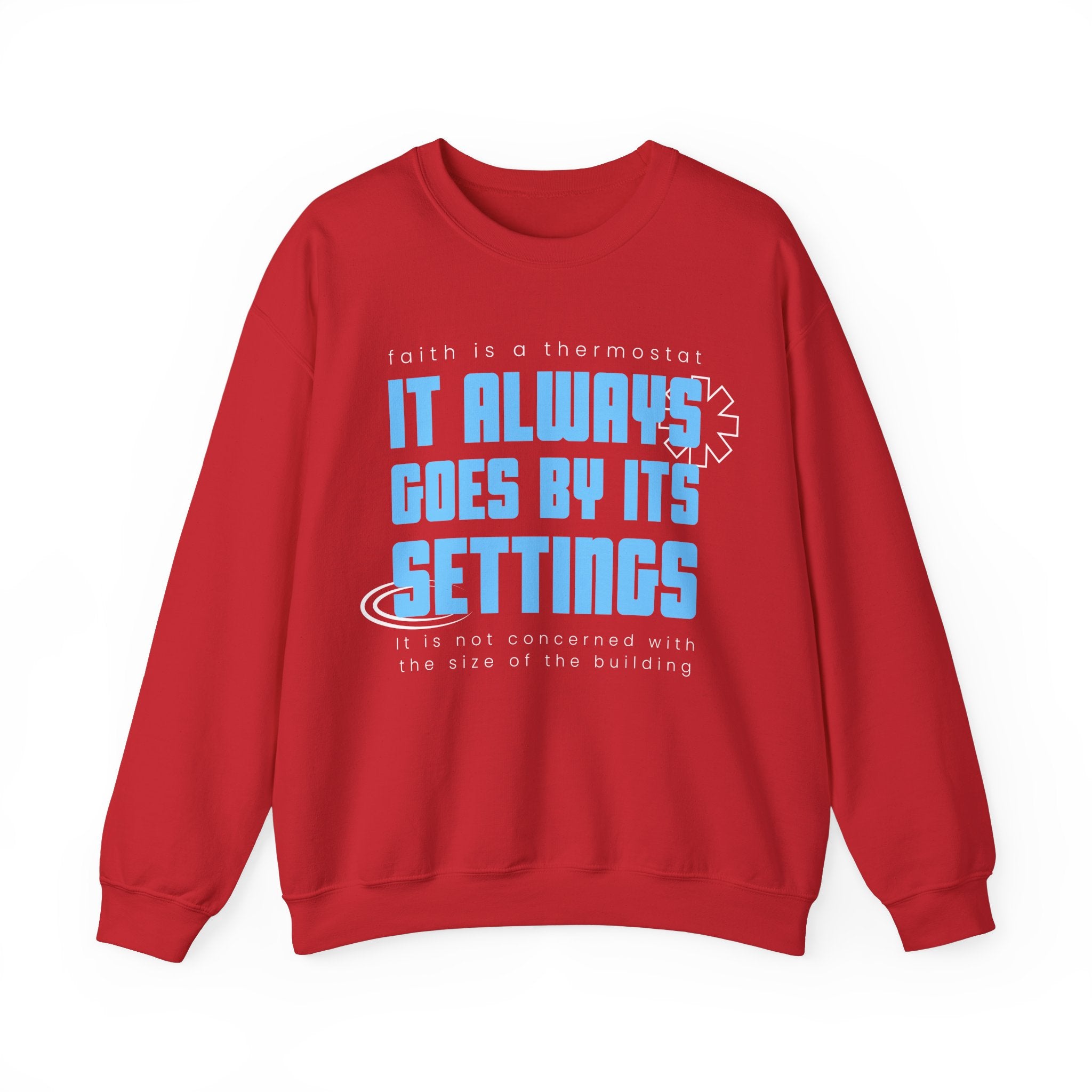 It Always Goes Unisex Heavy Blend™ Crewneck Sweatshirt