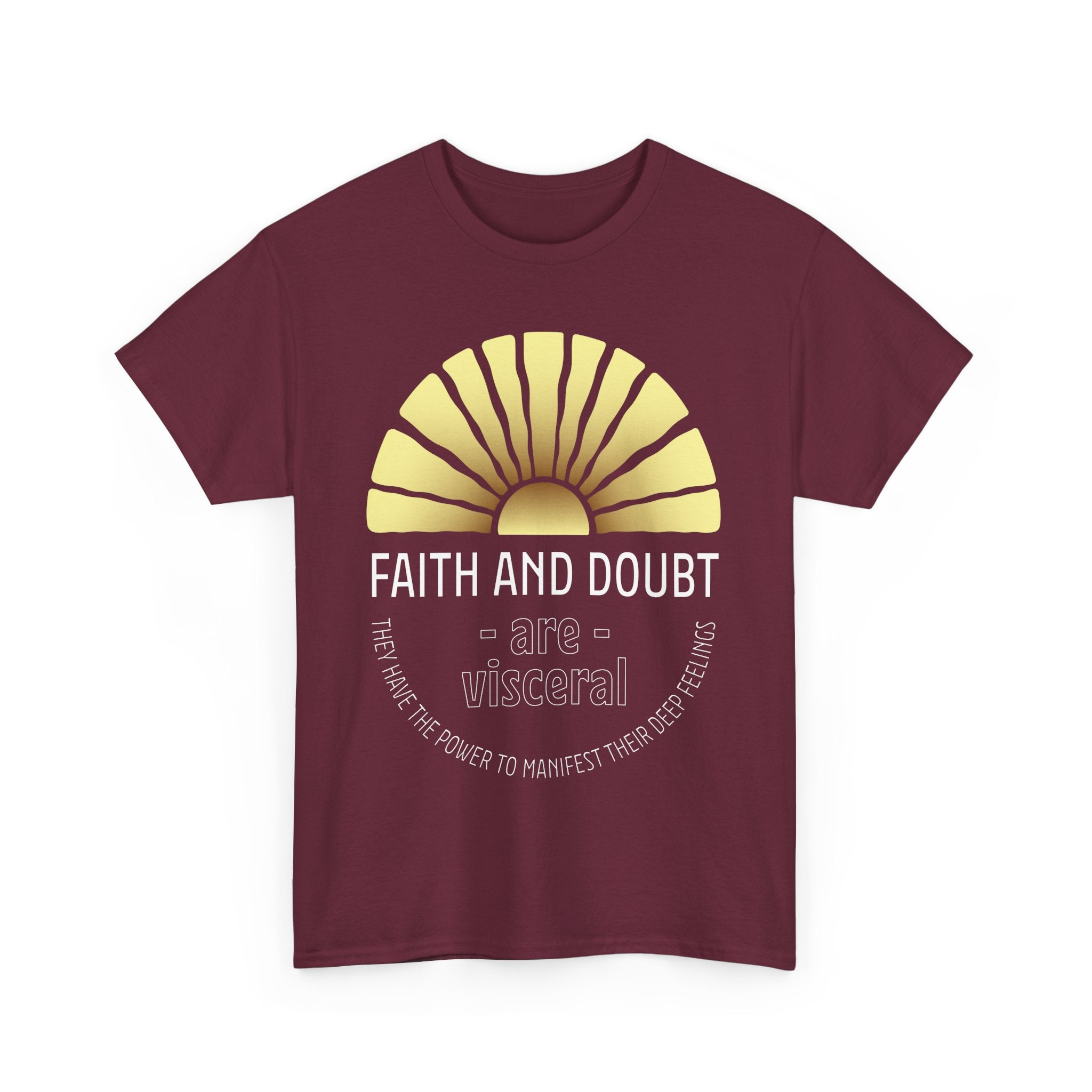 Faith & Doubt Unisex Heavy Cotton Tee