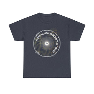 I keep No Records Unisex Heavy Cotton Tee