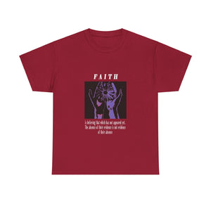 Faith Unisex Heavy Cotton Tee