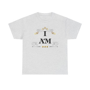 I AM Unisex Heavy Cotton Tee