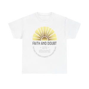 Faith & Doubt Unisex Heavy Cotton Tee
