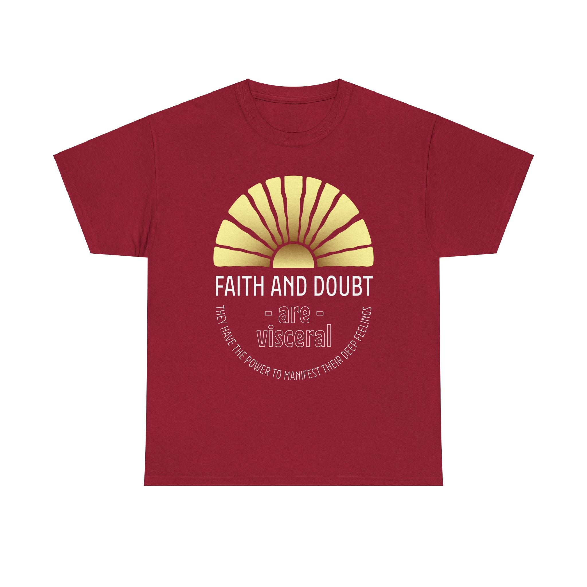 Faith & Doubt Unisex Heavy Cotton Tee