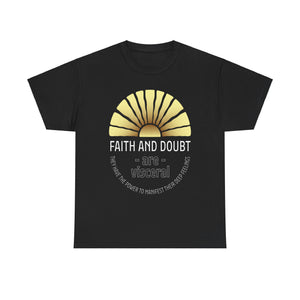 Faith & Doubt Unisex Heavy Cotton Tee
