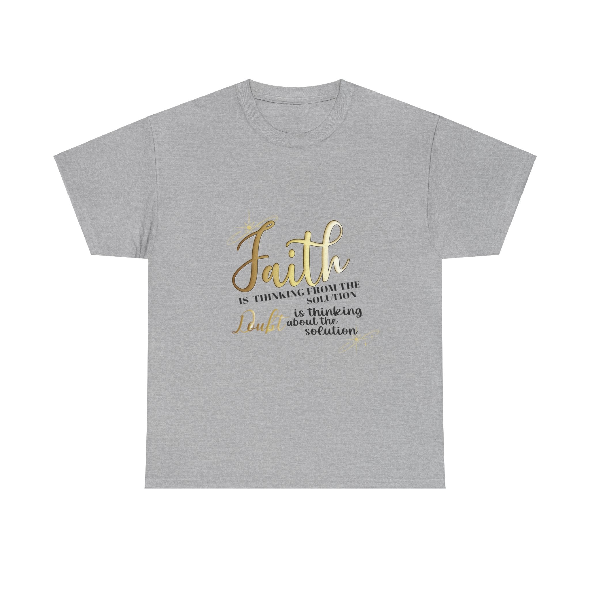 Faith Unisex Heavy Cotton Tee