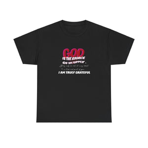 GOD is the Source Unisex Heavy Cotton Tee