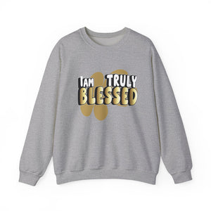 I am truly Blessed Unisex Heavy Blend™ Crewneck Sweatshirt