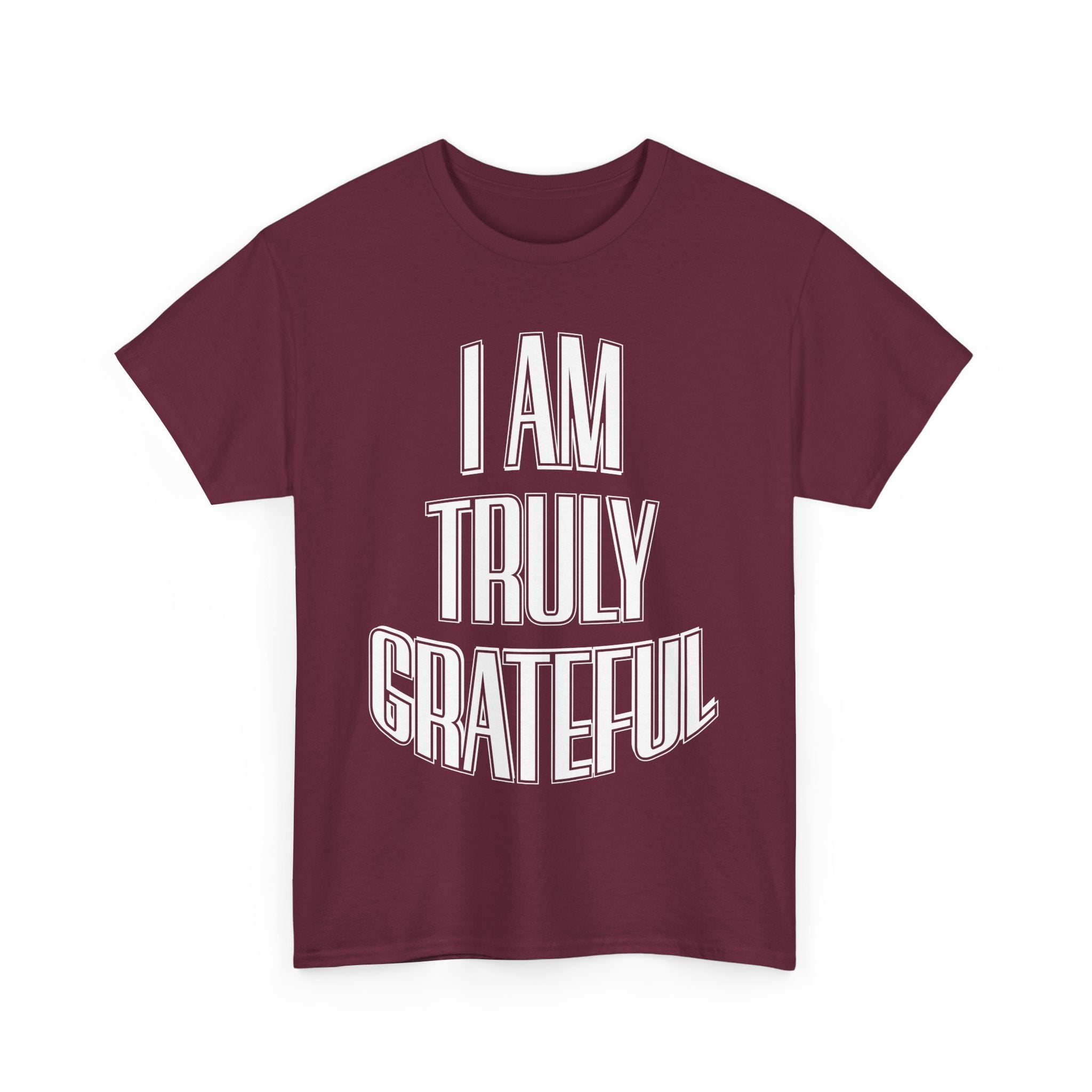 I AM TRULY GRATEFUL Unisex Heavy Cotton Tee