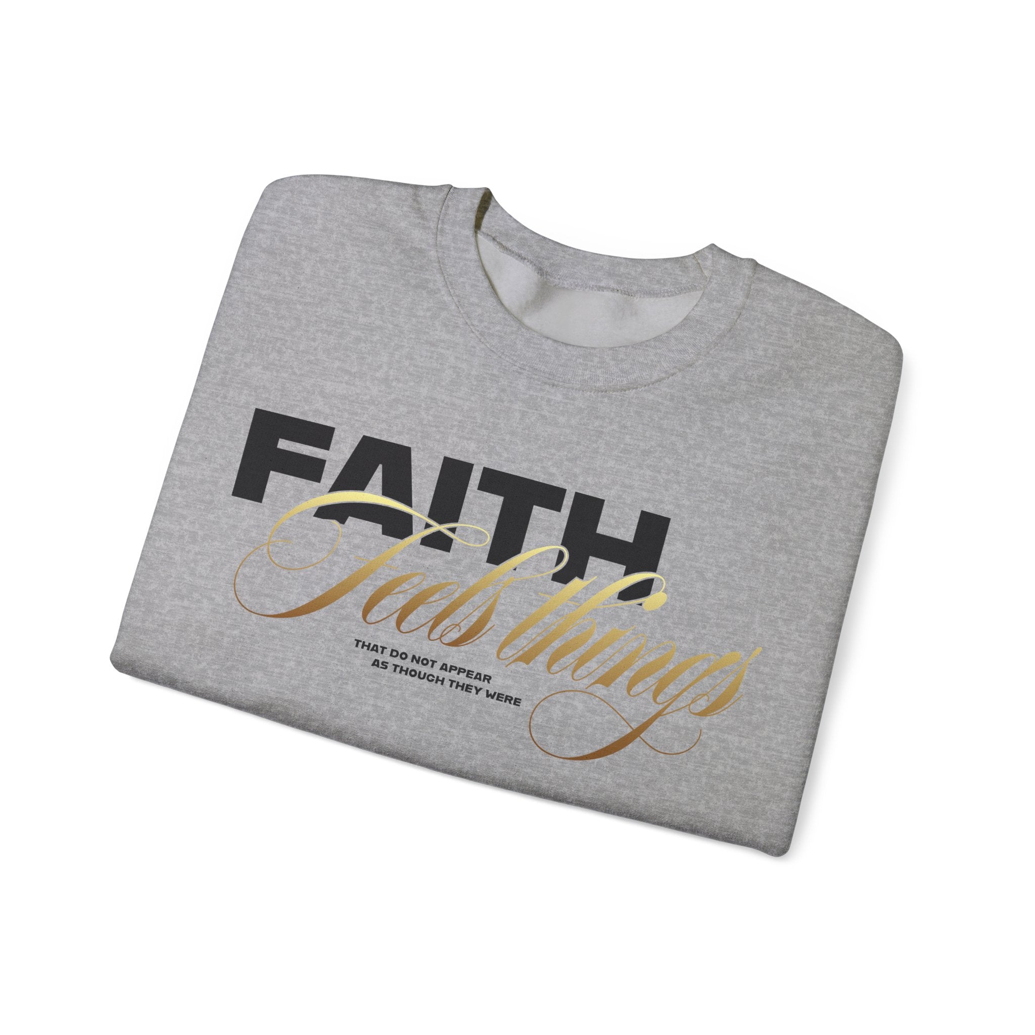 Faith Unisex Heavy Blend™ Crewneck Sweatshirt