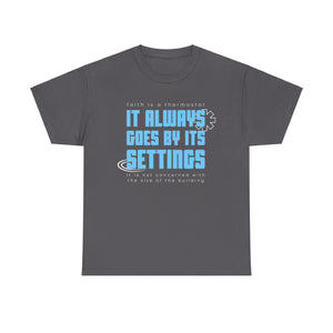 It Always Goes Unisex Heavy Cotton Tee
