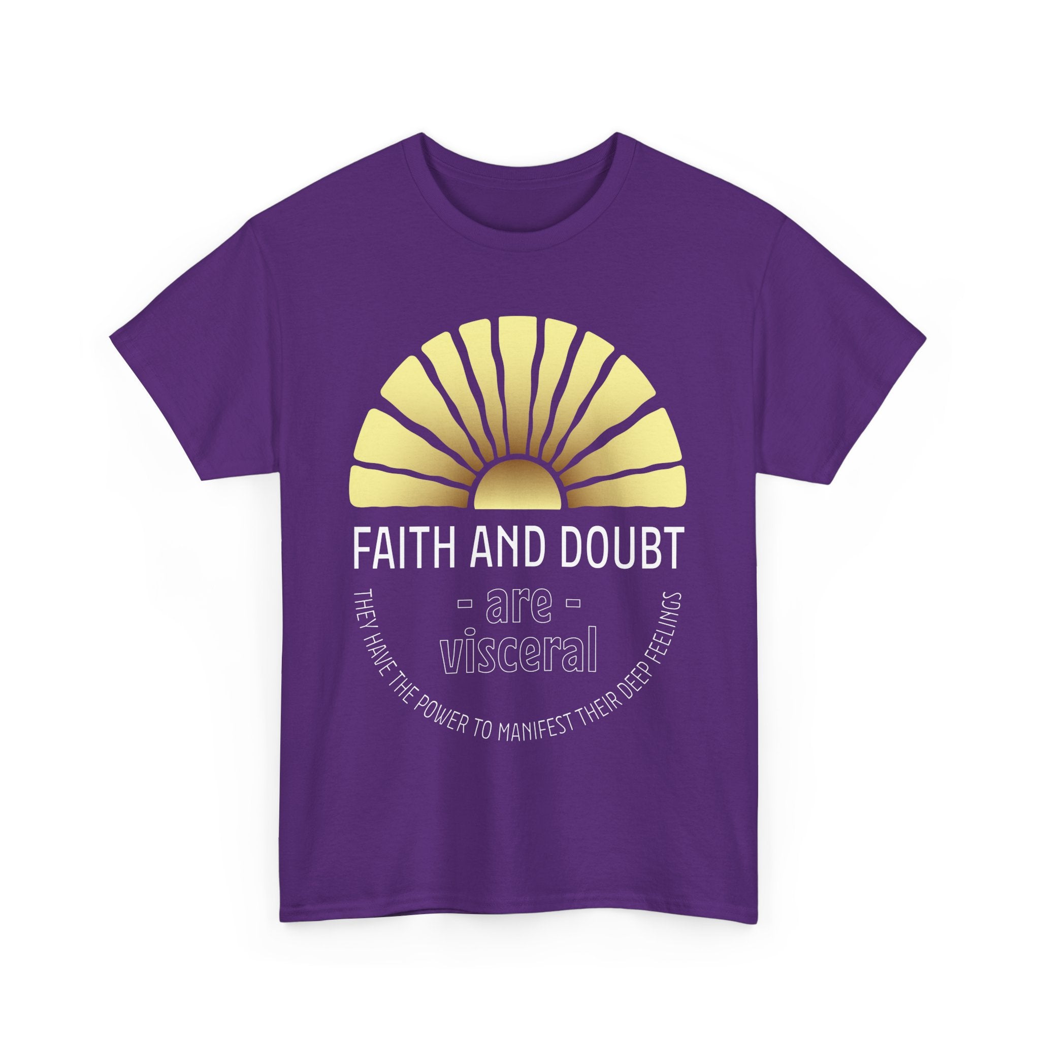Faith & Doubt Unisex Heavy Cotton Tee