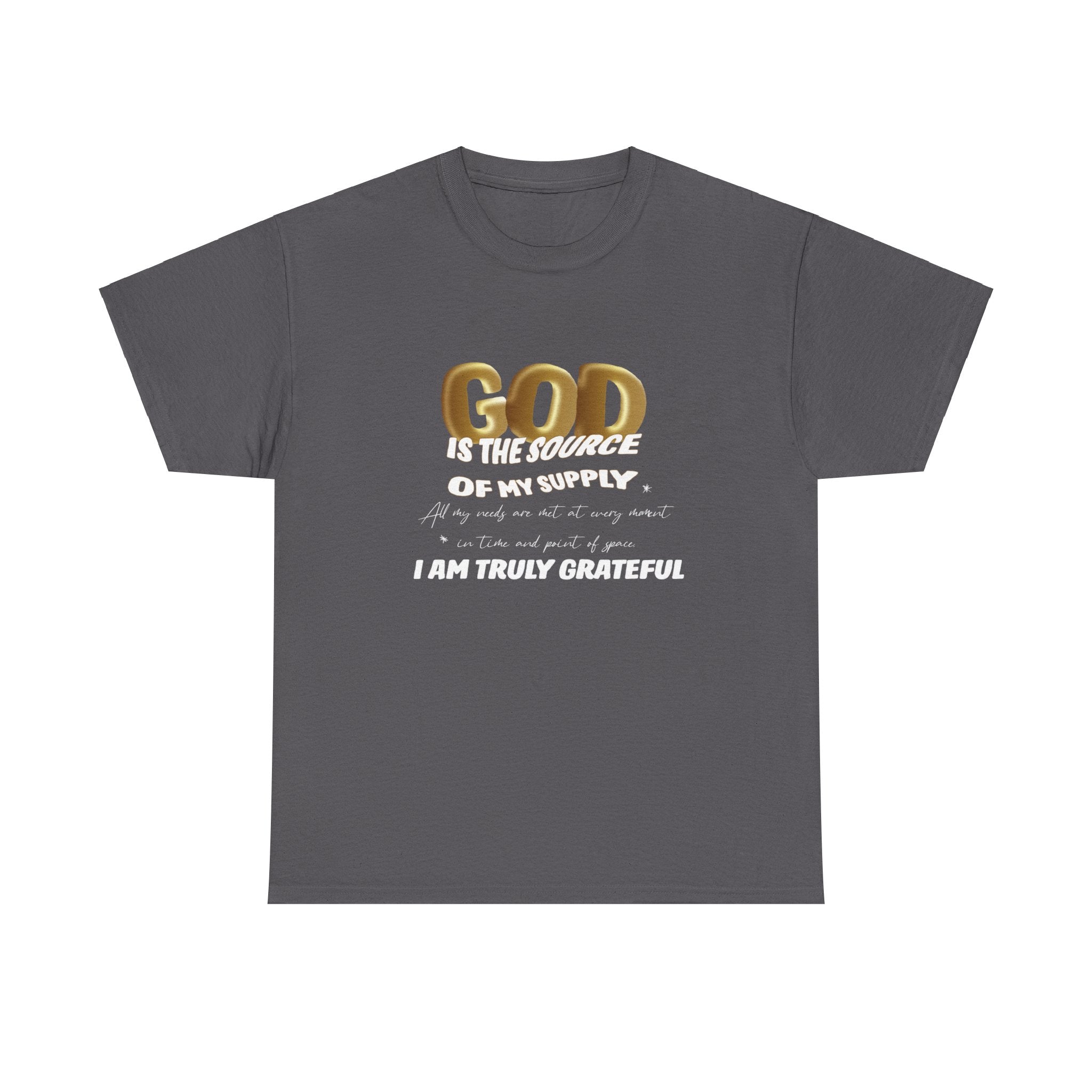 GOD is the source Unisex Heavy Cotton Tee
