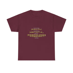 Faith Hopeful Unisex Heavy Cotton Tee