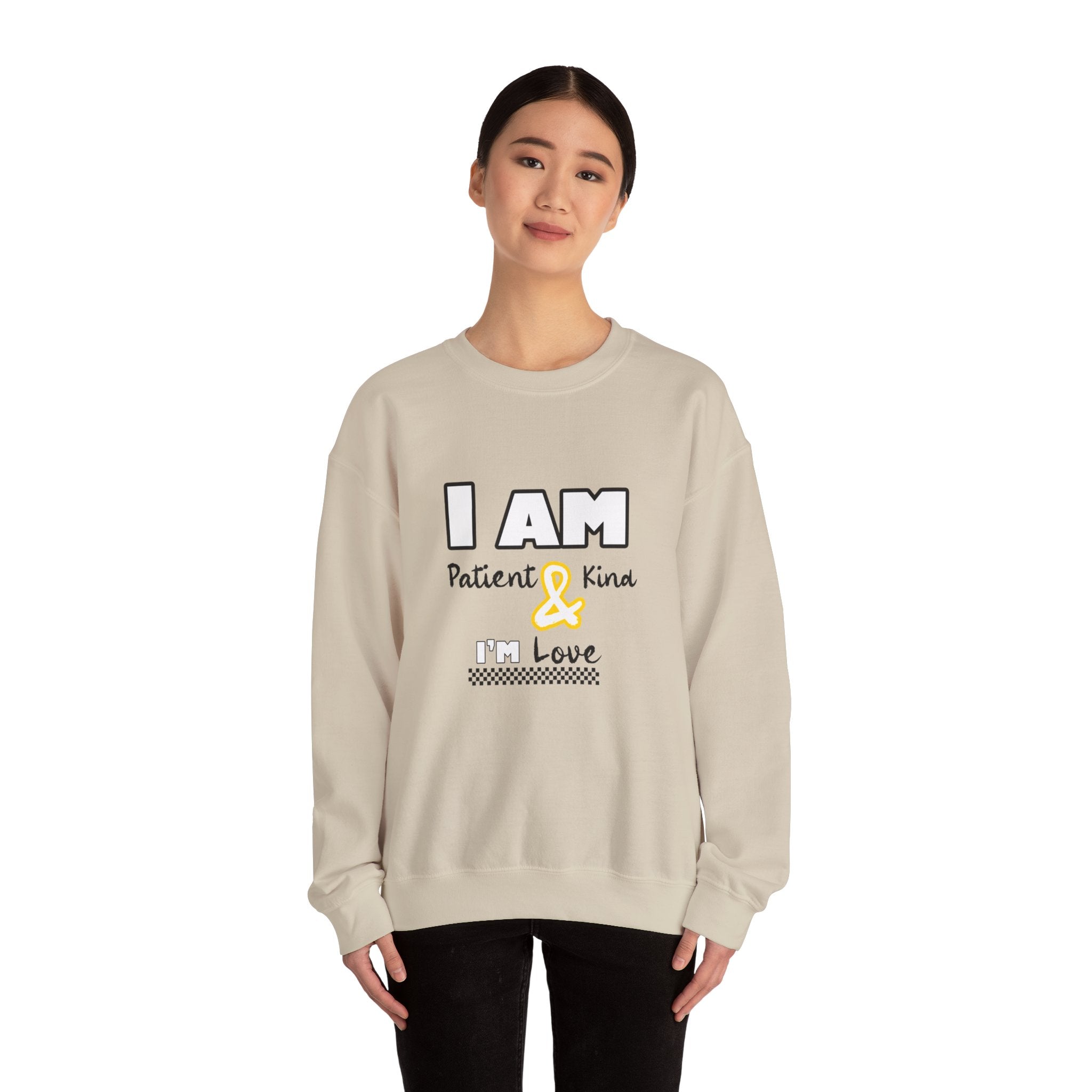 I Am Patient Unisex Heavy Blend™ Crewneck Sweatshirt