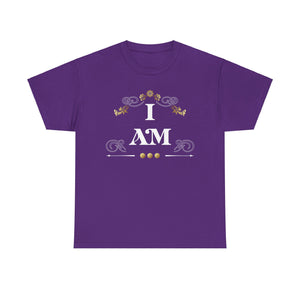 I AM Unisex Heavy Cotton Tee