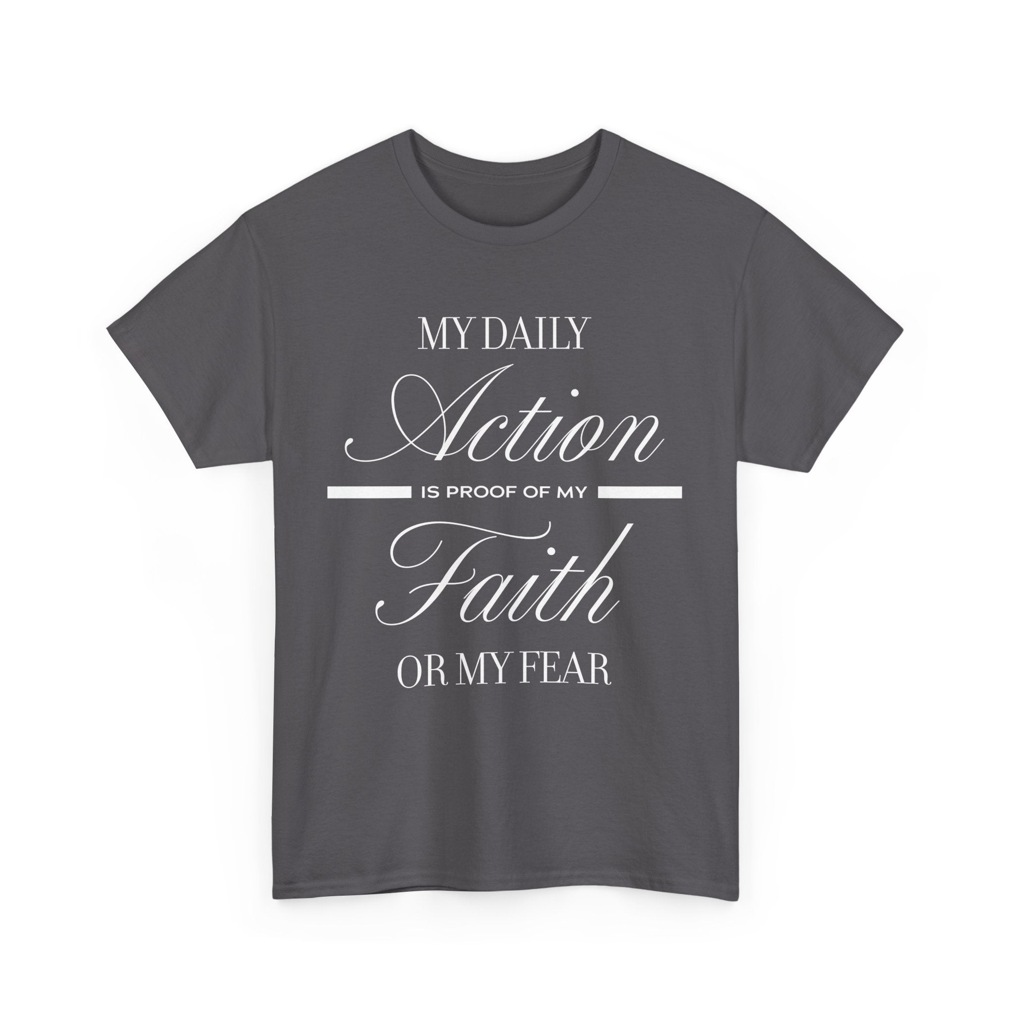 My Daily Action Unisex Heavy Cotton Tee