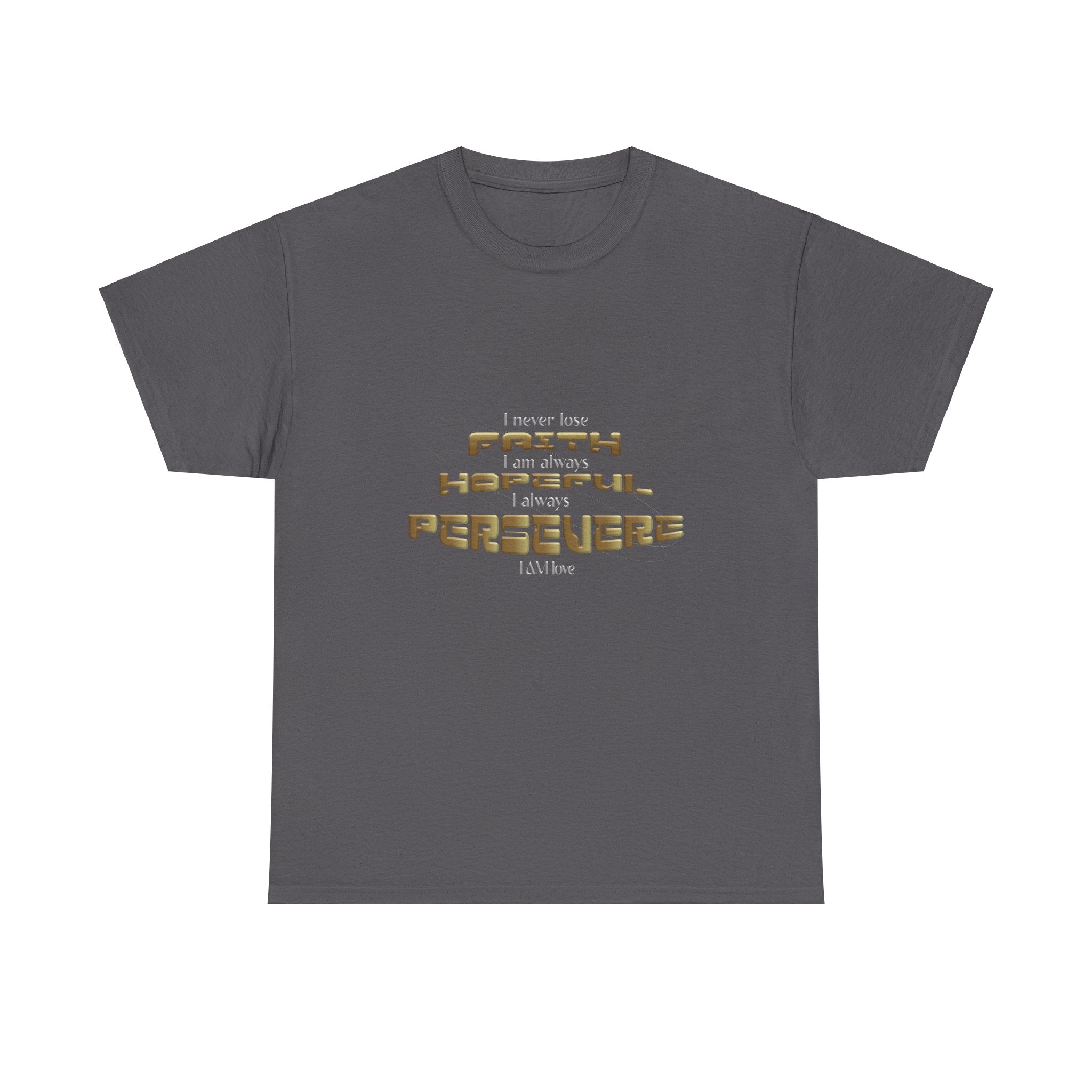 Faith Hopeful Unisex Heavy Cotton Tee