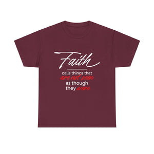 Faith Calls thing Unisex Heavy Cotton Tee