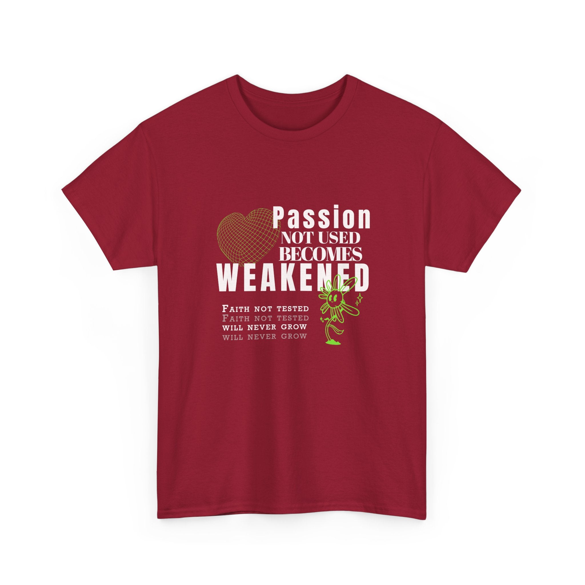 Passion Not Used Unisex Heavy Cotton Tee