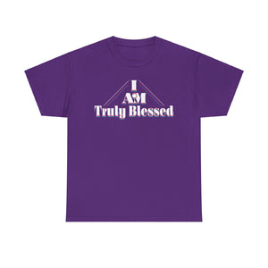 I AM TRULY BLESSED Unisex Heavy Cotton Tee