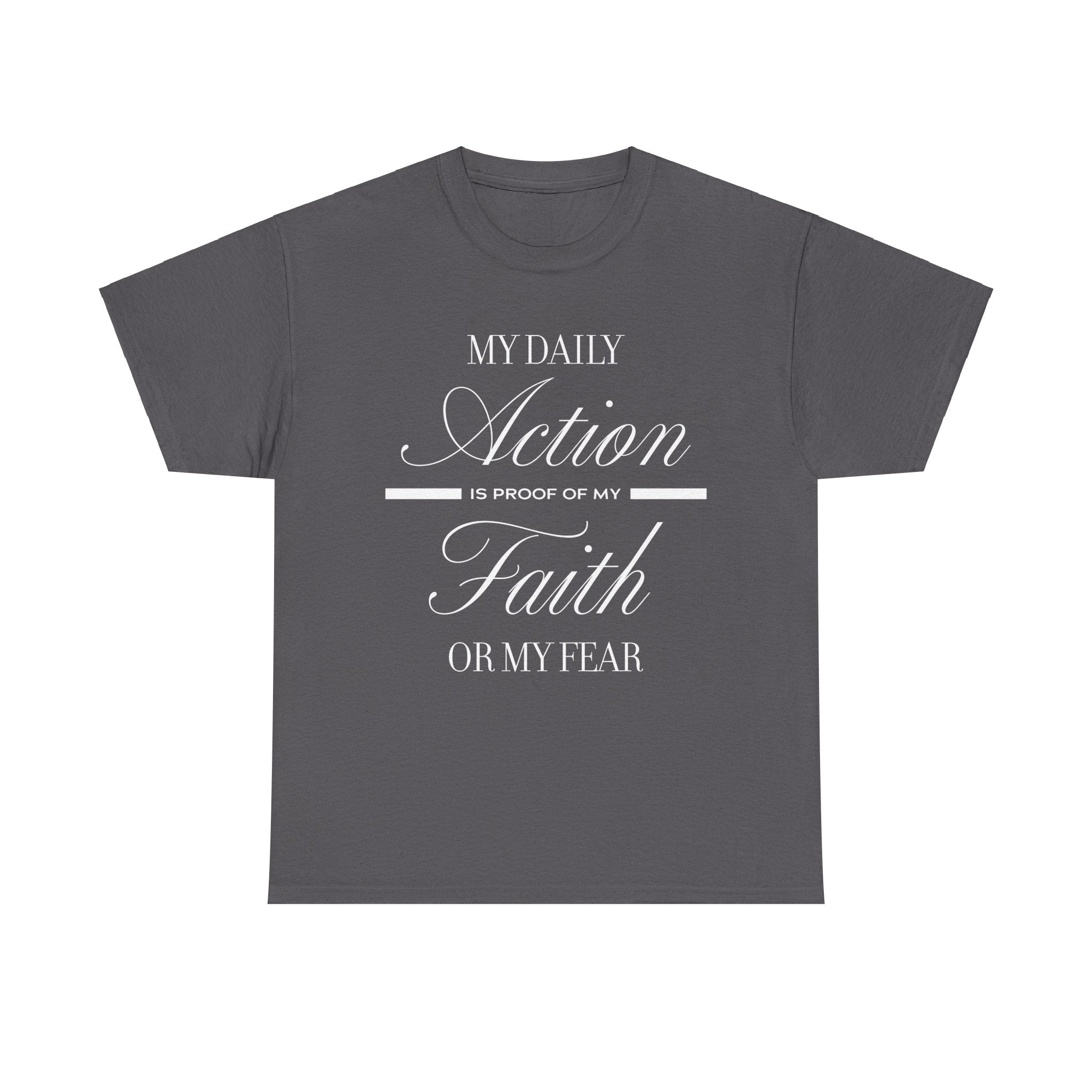My Daily Action Unisex Heavy Cotton Tee
