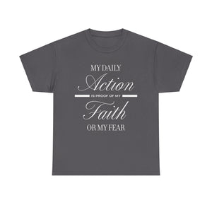 My Daily Action Unisex Heavy Cotton Tee