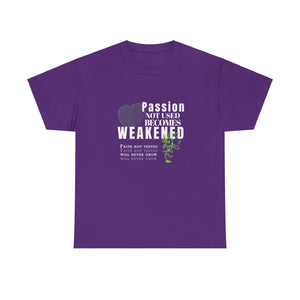 Passion Not Used Unisex Heavy Cotton Tee