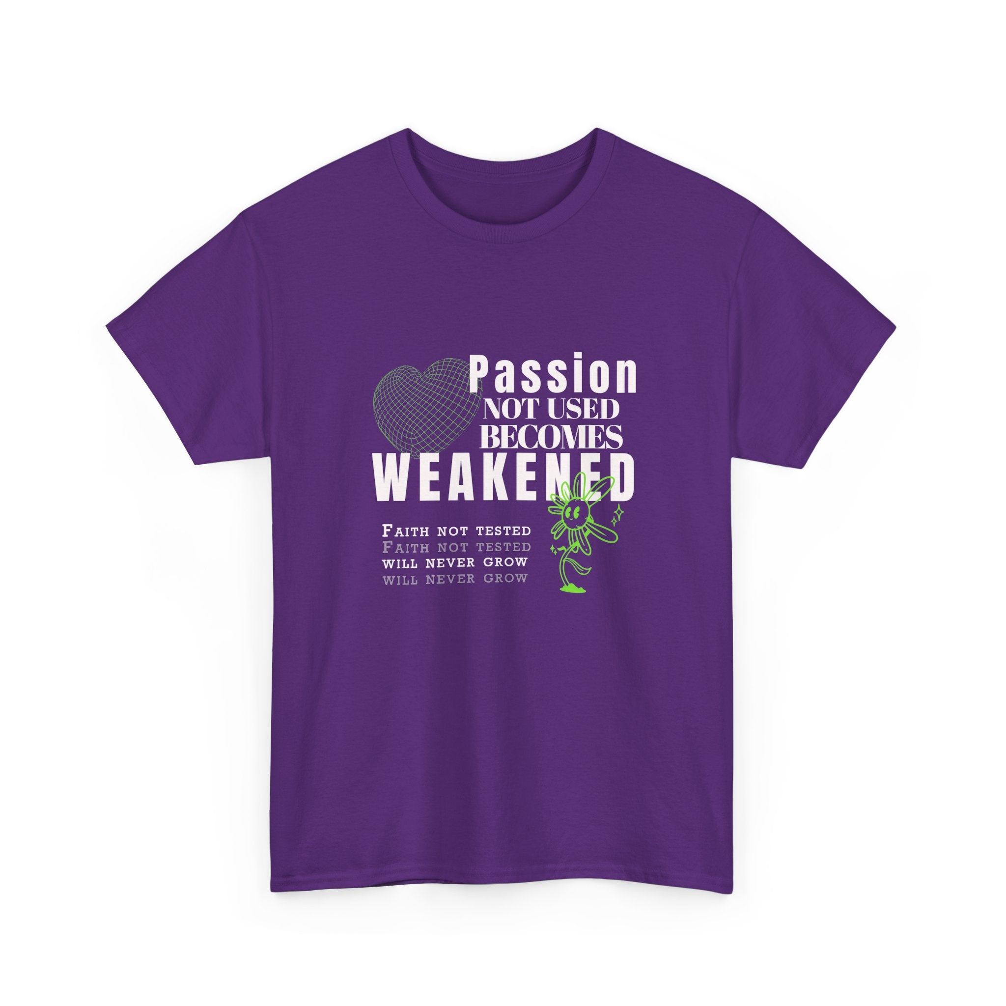 Passion Not Used Unisex Heavy Cotton Tee