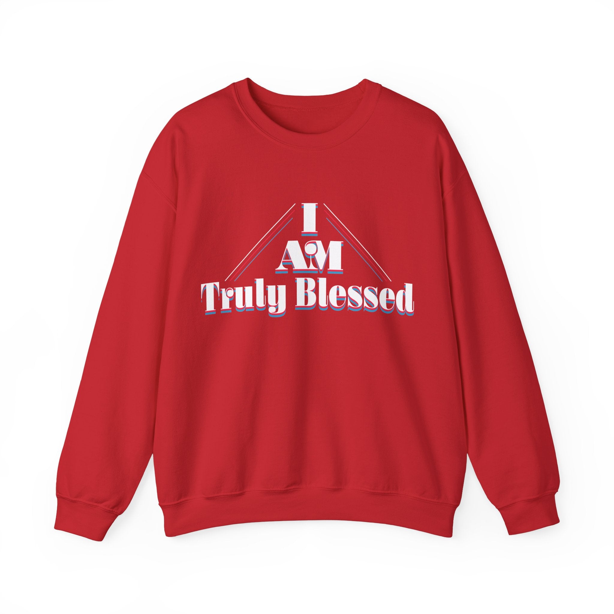 I AM Truly Blessed Unisex Heavy Blend™ Crewneck Sweatshirt